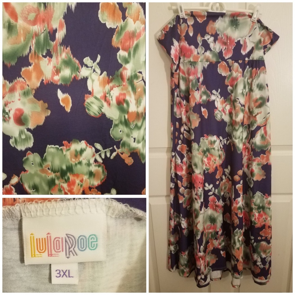 3x lularoe maxi skirt